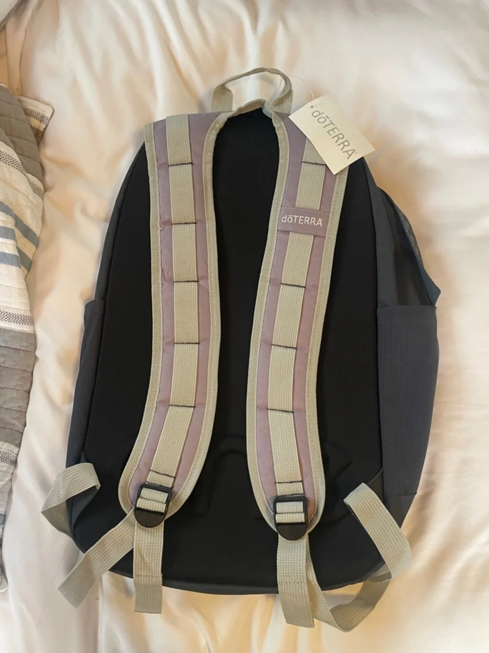 Doterra Black and Mauve Logo Backpack - Picture 2 of 12